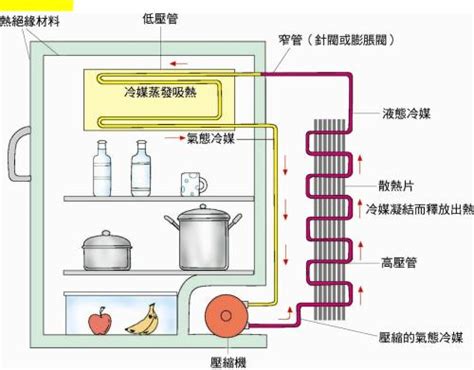 冰箱運作原理|收藏！详解冰箱的工作原理、制冷系统流程图